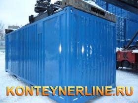 Варианты  контейнеров с покраской, без покраски, с предпродажной подготовкой (на фото 20 футовые контейнеры)
