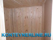 Отделка деревянной вагонкой