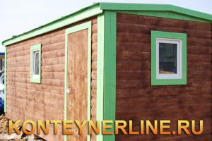 Перевозные бани из бруса